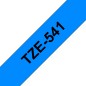 Pack de 5 Rubans compatible avec Brother TZe541 - Texte noir sur fond bleu - Largeur 18 mm x 8 mètres Pack de 5 Rubans compatible avec Brother TZe541 - Texte noir sur fond bleu - Largeur 18 mm x 8 mètres