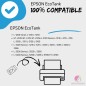 Pack compatible avec EPSON 105/106 ECOTANK, 4 bouteilles d'encre