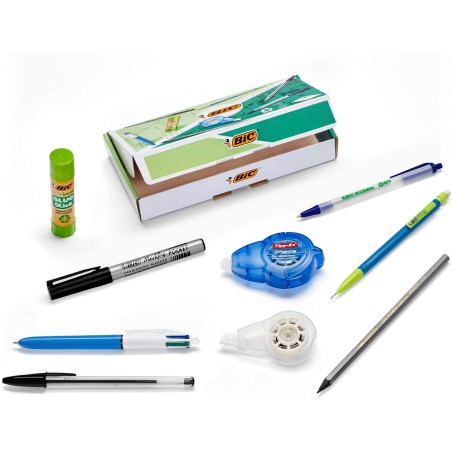 Pack de fournitures Bic ECOlutions 9 pièces papeterie bureau
