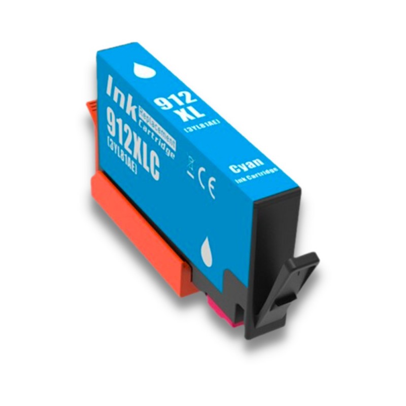 Cartouche compatible HP 912 XL C cyan (3YL81AE)