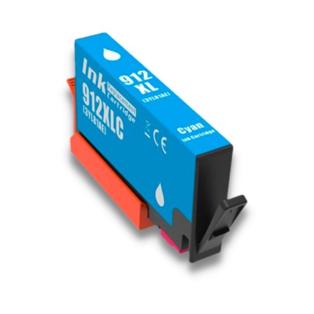 ✅ Cartouche compatible HP 912 XL C cyan (3YL81AE) couleur cyan en stock