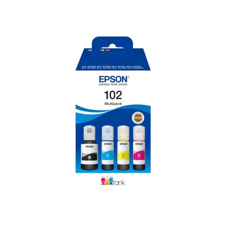 Epson 102 (C13T03R640) Multipack Noir / Cyan / Magenta / Jaune