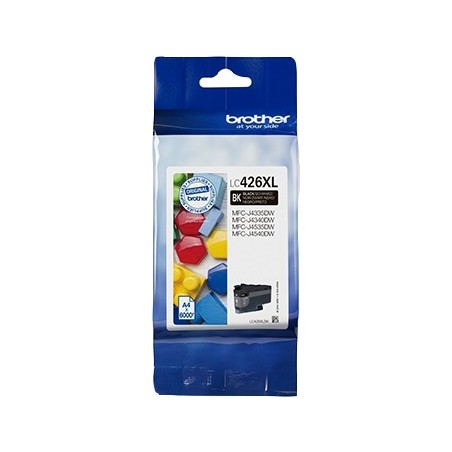 ✅ Brother cartouche encre LC-426XLBK (LC426XLBK) noir couleur Noir en stock