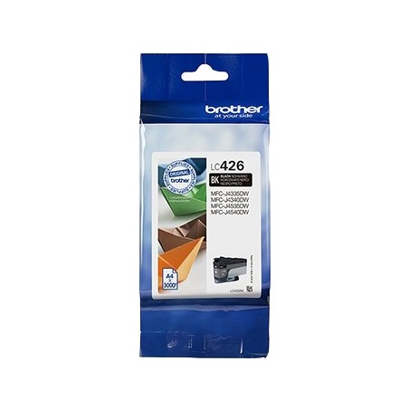 ✅ Brother cartouche encre LC-426BK (LC426BK) noir couleur Noir en stock