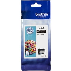 ✅ Brother cartouche encre LC-424BK (LC424BK) noir couleur Noir en stock