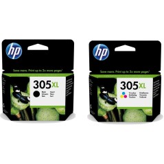 ✅ HP Multipack 305 XL Noir et Couleur (3YM62AE/3YM63AE) couleur pack en stock
