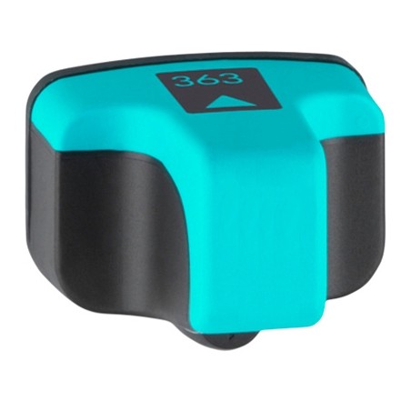 ✅ Cartouche compatible HP 363 cyan clair couleur cyan clair en stock