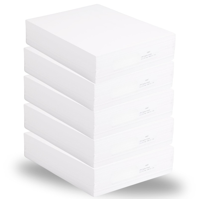 Papier imprimante A4 80g blanc PEFC 2500 feuilles - 5 ramettes