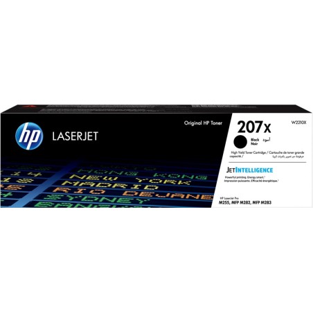 ✅ HP toner 207X (W2210X) noir couleur Noir en stock