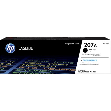 ✅ HP toner 207A (W2210A) noir couleur Noir en stock