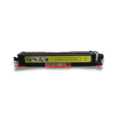 ✅ Toner compatible HP 130A jaune couleur jaune en stock