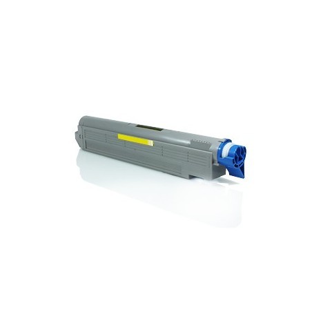 ✅ Toner compatible OKI C9600/C9650/C9800/C9850 (42918913) jaune couleur jaune en stock