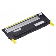 ✅ Toner compatible Dell 1230/1235 jaune - Remplace 593-10496 couleur jaune en stock