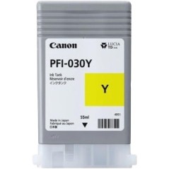 ✅ Canon Cartouche encre PFI-030Y (3492C001) jaune couleur jaune en stock