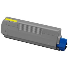 ✅ Toner compatible OKI C5650/C5750 (43872305) jaune couleur jaune en stock