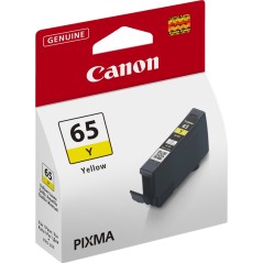 ✅ Canon cartouche encre CLI-65y jaune couleur jaune en stock