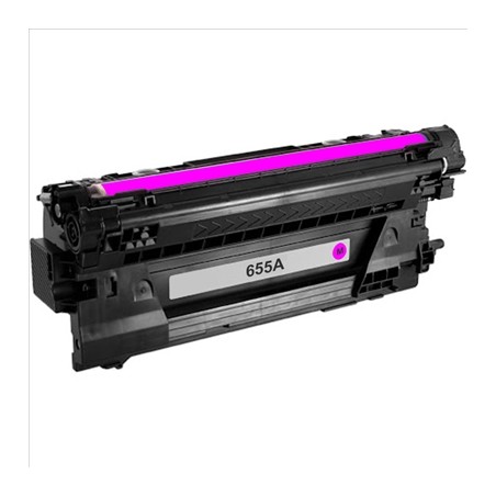 ✅ Toner compatible HP 655A magenta couleur magenta en stock