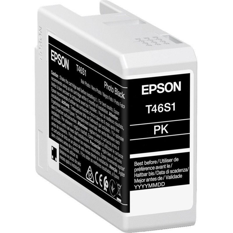 Epson cartouche encre T46S1 (C13T46S100) noir photo