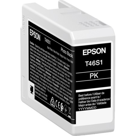 ✅ Epson cartouche encre T46S1 (C13T46S100) noir photo couleur noir photo en stock