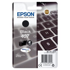 ✅ Epson cartouche encre 407 noir couleur Noir en stock