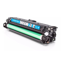 ✅ Toner compatible HP 651A cyan couleur cyan en stock