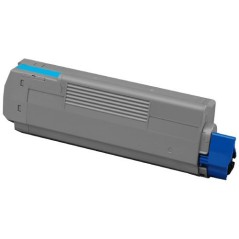 ✅ Toner compatible OKI C810/C830 (44059107) cyan couleur cyan en stock