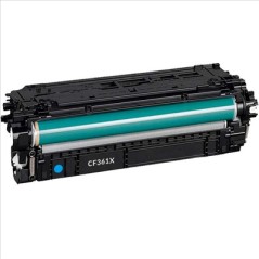 ✅ Toner compatible HP 508X cyan couleur cyan en stock