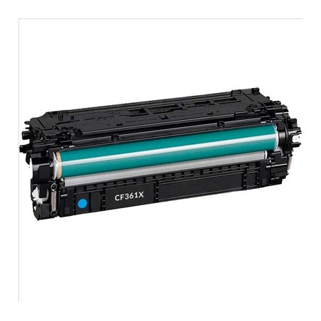 ✅ Toner compatible HP 508X cyan couleur cyan en stock