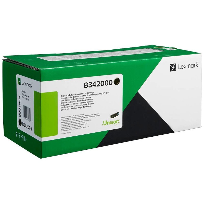 Lexmark toner B342000 noir Lexmark toner B342000 noir
