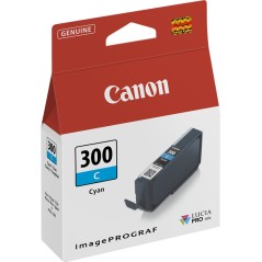 ✅ Canon Cartouche encre PFI-300c (4194C001) cyan couleur cyan en stock