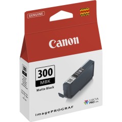 ✅ Canon Cartouche encre PFI-300mbk (4192C001) noir mat couleur Noir en stock