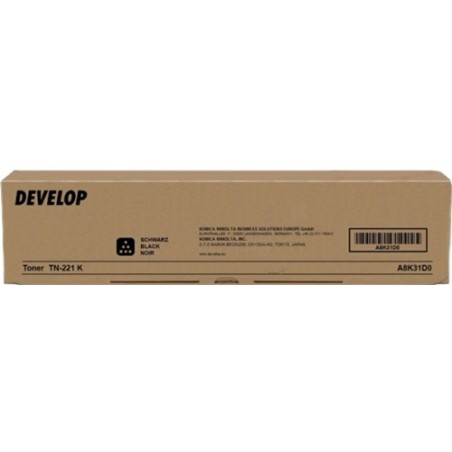 ✅ Develop A8K31D0 (TN-221K) couleur Noir en stock