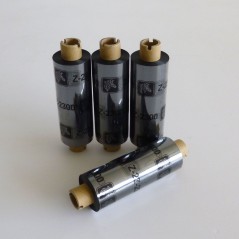 ✅ Zebra cire 2300 - 84 mm x 74 m - ruban noir couleur Noir en stock