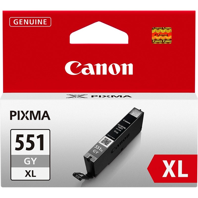 Canon cartouche encre CLI-551GY XL gris Canon cartouche encre CLI-551GY XL gris