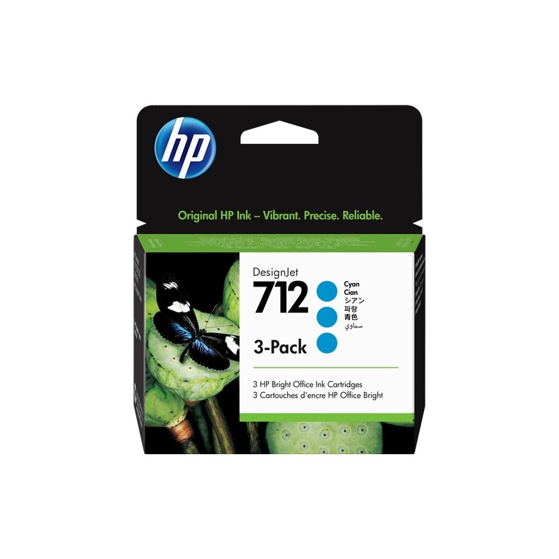 HP Multipack 712 (3ED77A) cyan