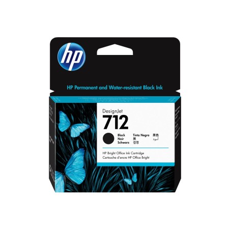 ✅ HP Cartouche encre 712 (3ED71A) XL noir couleur Noir en stock