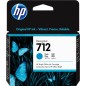 HP Cartouche encre 712 (3ED67A) cyan