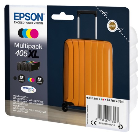 ✅ Epson Multipack 405 XL (C13T05H64010) couleur pack en stock