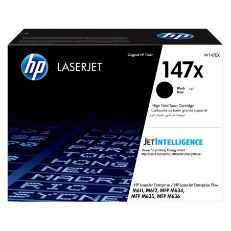 ✅ HP toner 147X (W1470X) XL noir couleur Noir en stock