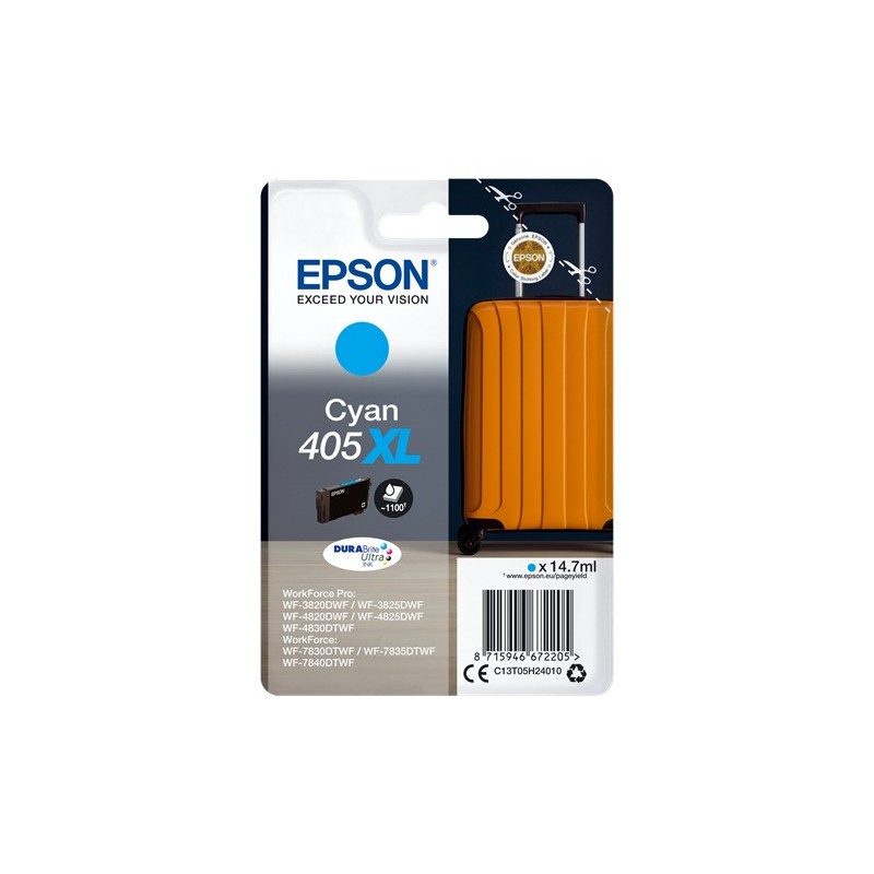 Epson cartouche encre 405 XL cyan
