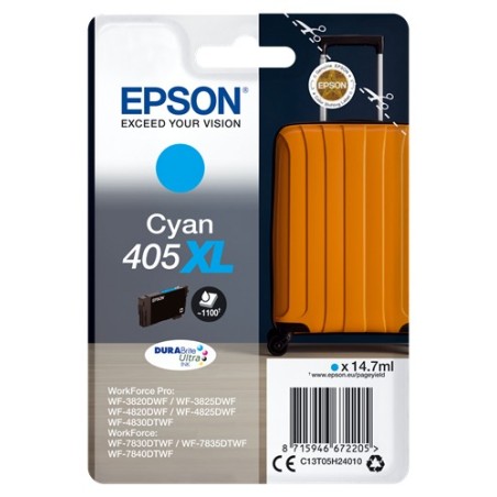 ✅ Epson cartouche encre 405 XL cyan couleur cyan en stock