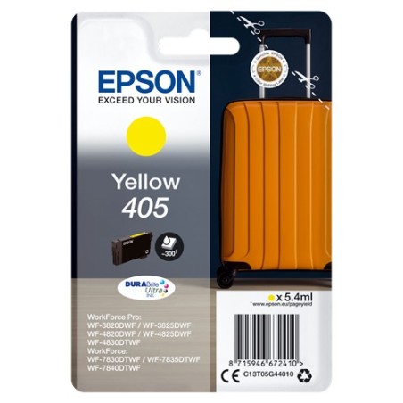 ✅ Epson cartouche encre 405 jaune couleur jaune en stock