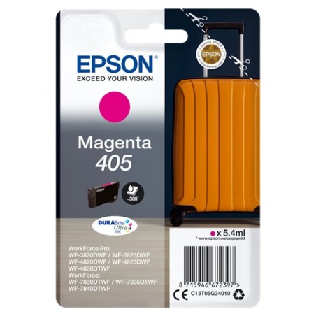 ✅ Epson cartouche encre 405 magenta couleur magenta en stock