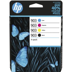 ✅ HP MultiPack 903 (6ZC73AE) noir, cyan, magenta, jaune couleur pack en stock
