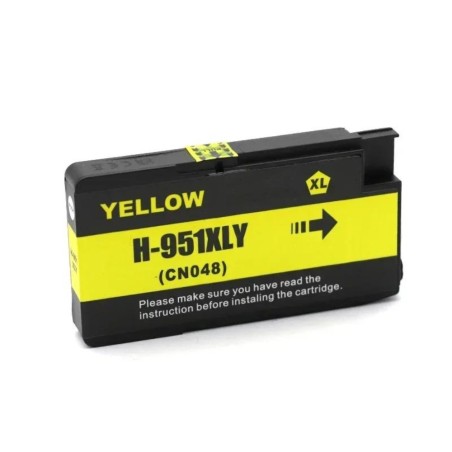 ✅ Cartouche compatible avec HP 951XL jaune couleur jaune en stock