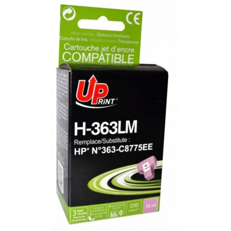 ✅ Cartouche encre UPrint compatible HP 363 magenta clair couleur magenta clair en stock