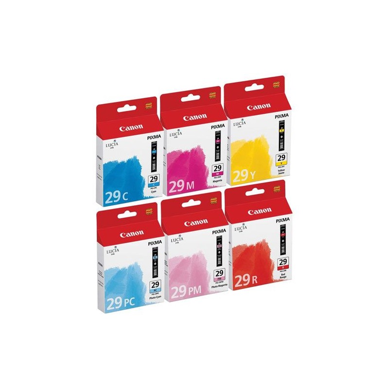 Canon Multipack PGI-29 (4873B005) 6 cartouches