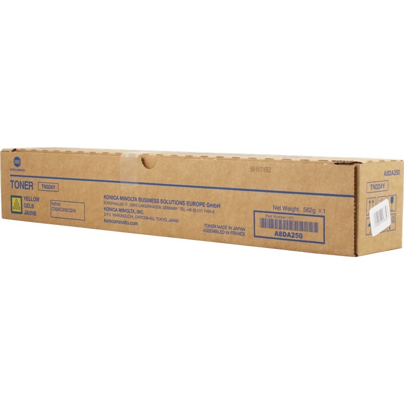Konica Minolta A8DA250 (TN324Y) Toner jaune