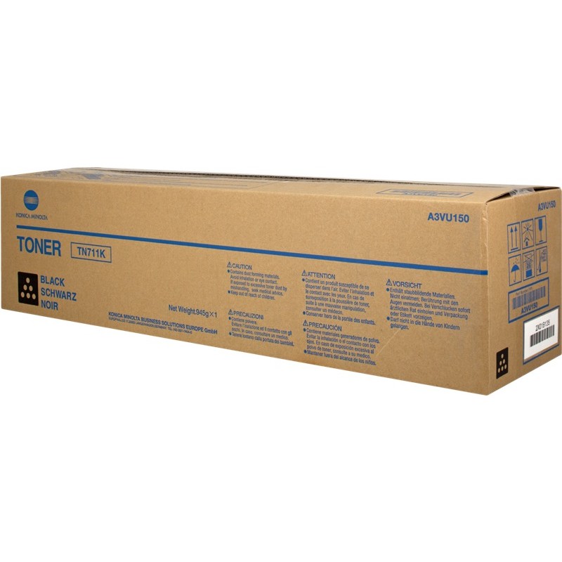 Konica Minolta A3VU150 (TN711K) toner noir