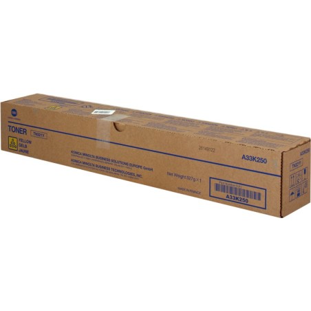 ✅ Konica Minolta A33K250 (TN321) Toner jaune couleur jaune en stock